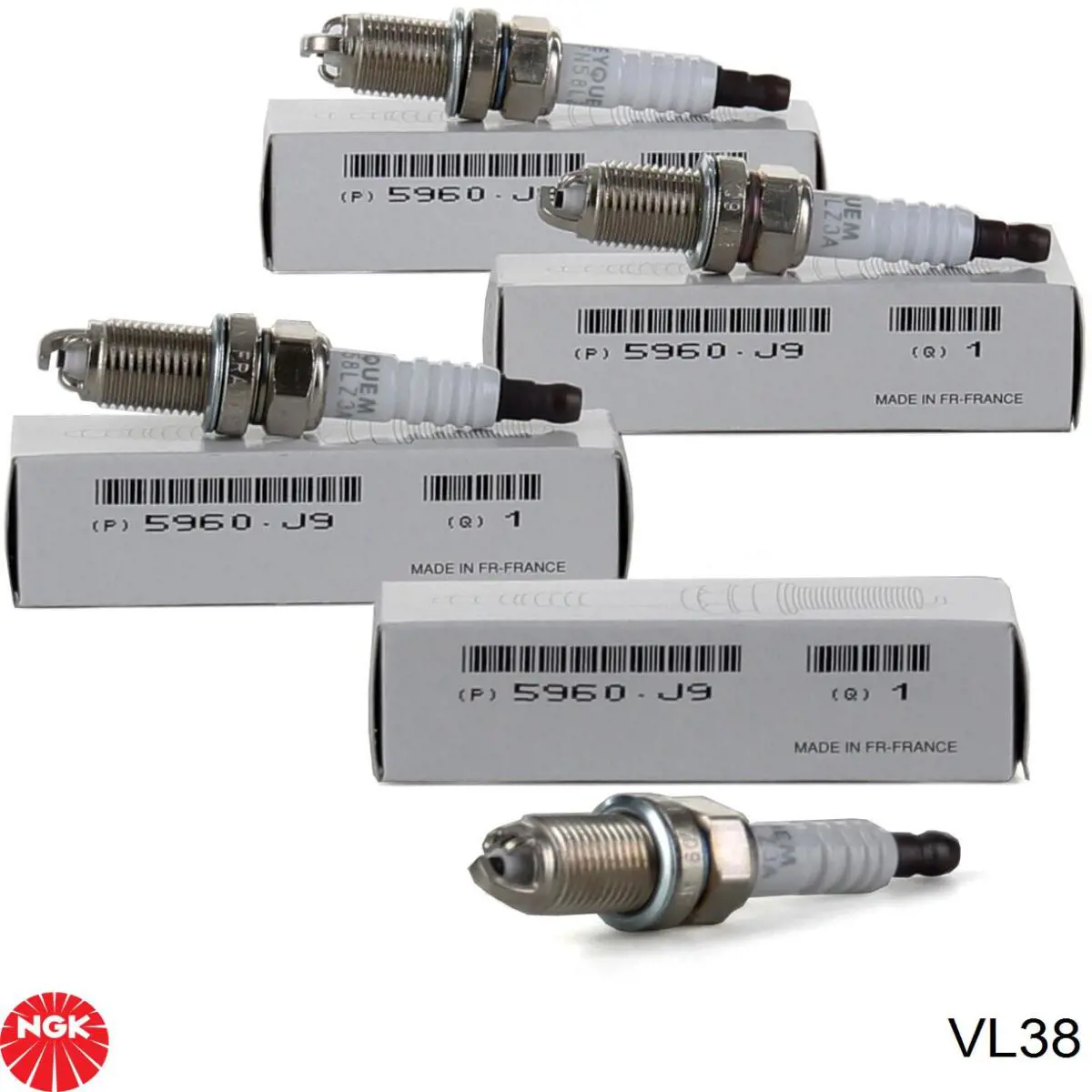 Vela de ignição VL38 NGK
