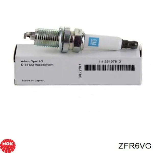ZFR6VG NGK Vela de ignição