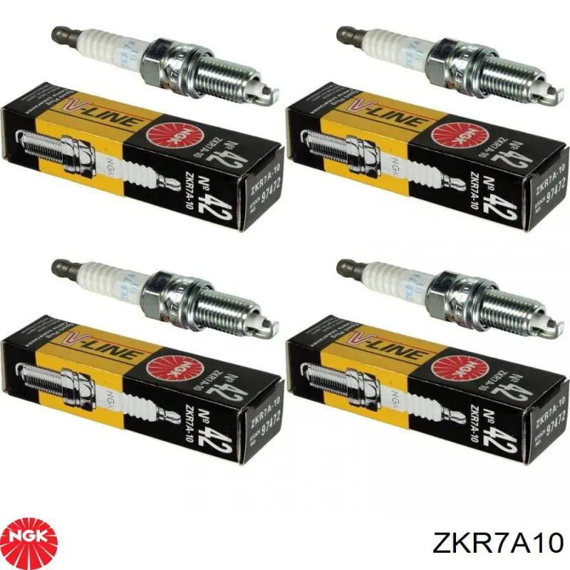 Vela de ignição ZKR7A10 NGK