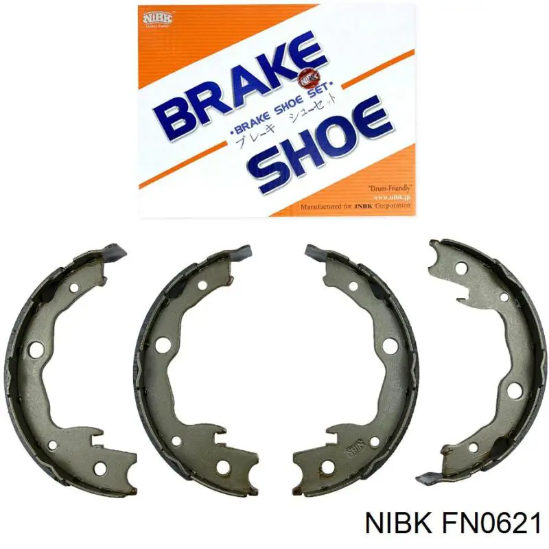 FN0621 Nibk Sapatas do freio de estacionamento