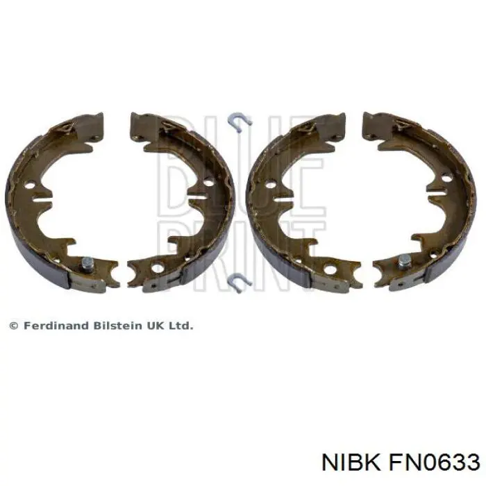 Compre FN0633 Nibk Sapatas do freio de estacionamento