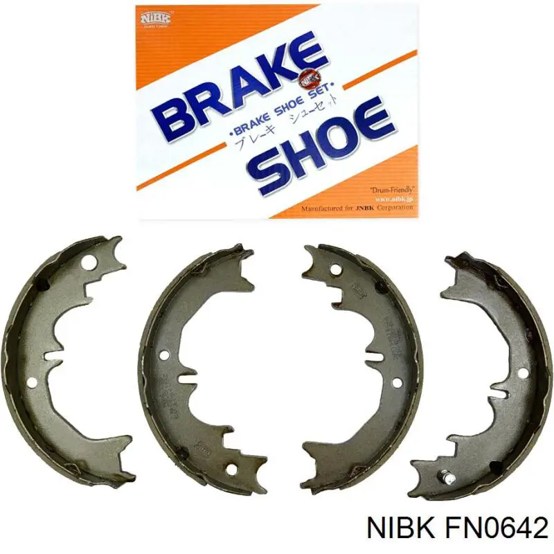 Compre FN0642 Nibk Sapatas do freio de estacionamento