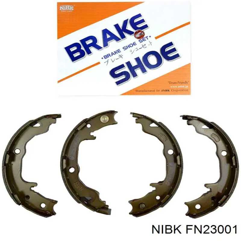 Sapatas do freio de estacionamento Nibk FN23001 preço, a partir de 26,07 USD