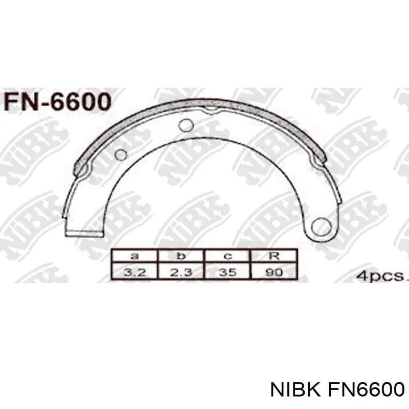 Sapatas do freio de estacionamento 5982245060 Hyundai/Kia