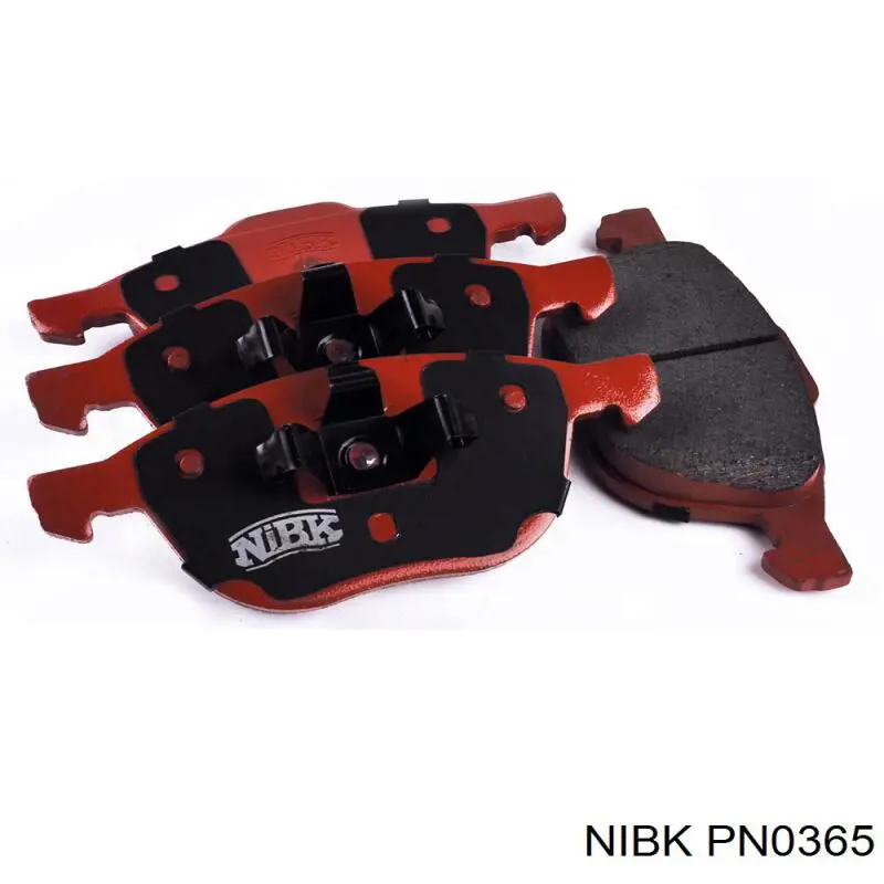 Sapatas do freio dianteiras de disco Nibk PN0365 preço, a partir de 25,76 USD