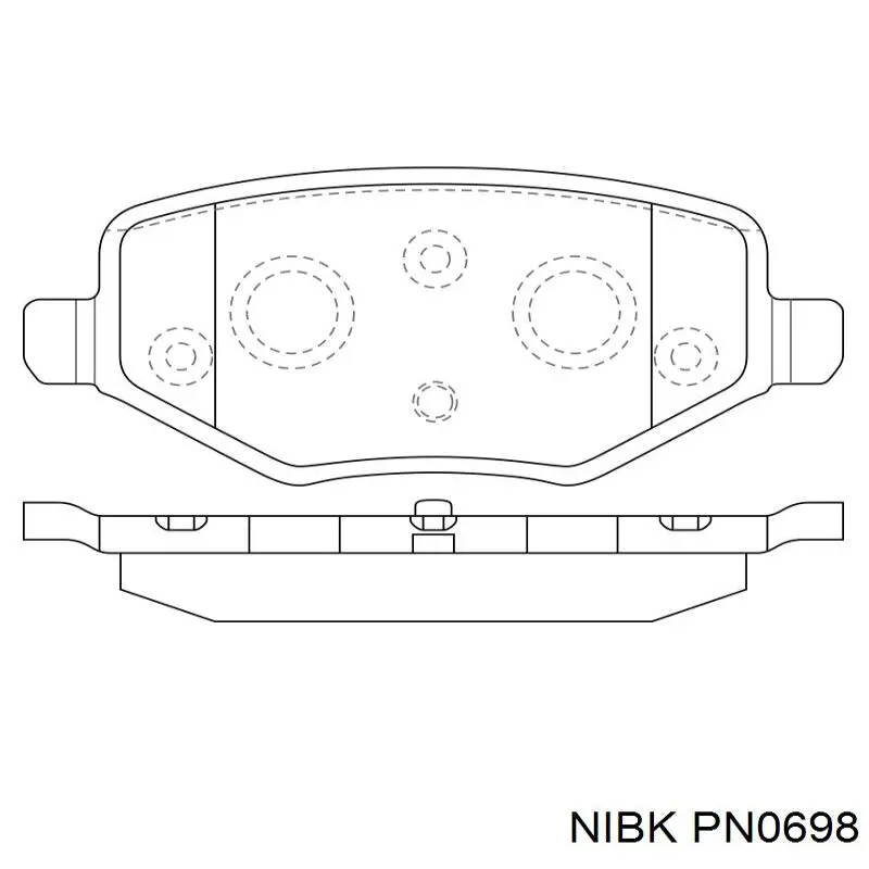 Sapatas do freio traseiras de disco Ford BRF1539 preço, a partir de 35,91 USD