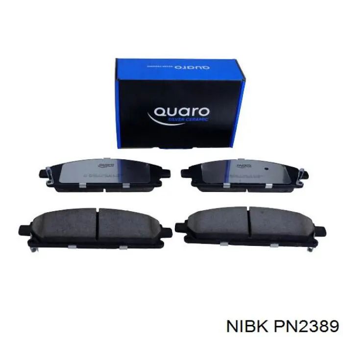 Compre PN2389 Nibk Sapatas do freio dianteiras de disco