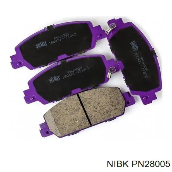 Sapatas do freio dianteiras de disco Nibk PN28005 preço, a partir de 26,63 USD
