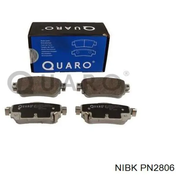 Sapatas do freio traseiras de disco Nibk PN2806 preço, a partir de 22,15 USD