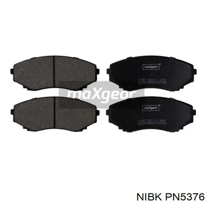 Compre PN5376 Nibk Sapatas do freio dianteiras de disco