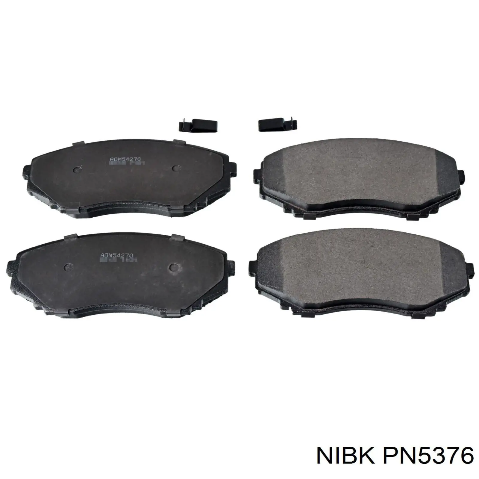 Sapatas do freio dianteiras de disco Nibk PN5376 preço, a partir de 26,90 USD