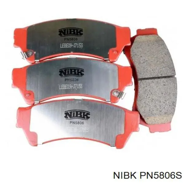 Sapatas do freio dianteiras de disco Nibk PN5806S preço, a partir de 32,93 USD