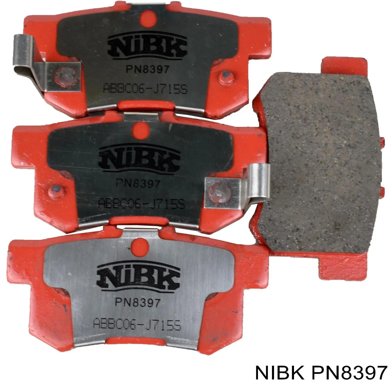 Sapatas do freio traseiras de disco Nibk PN8397 preço, a partir de 22,28 USD