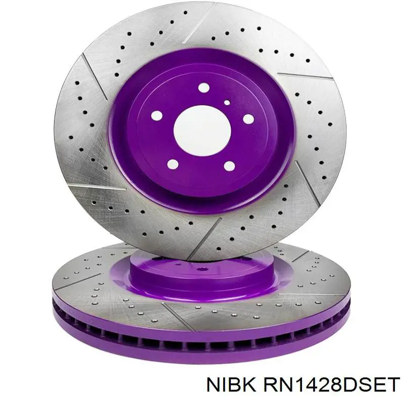 Disco do freio dianteiro RN1428DSET Nibk