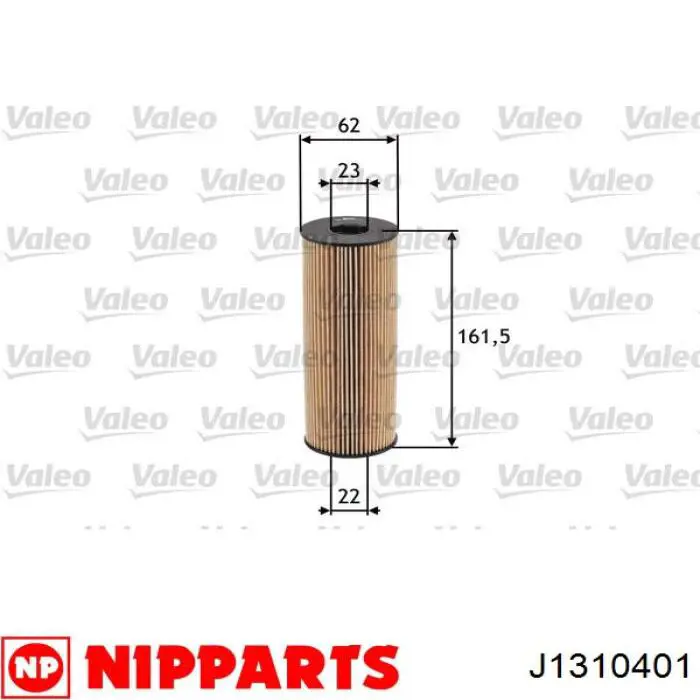 Compre J1310401 Nipparts Filtro de óleo