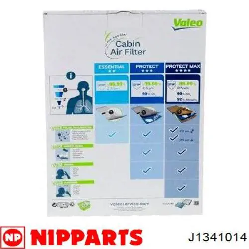 Compre J1341014 Nipparts Filtro de salão