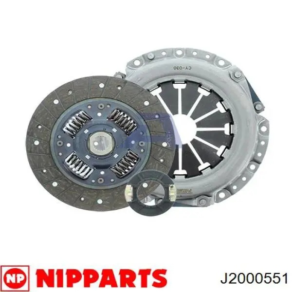 HDK071 VALEO Kit de embraiagem (3 peças)