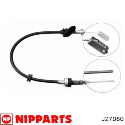 Cabo de embraiagem Nipparts J27080 preço, a partir de 23,68 USD