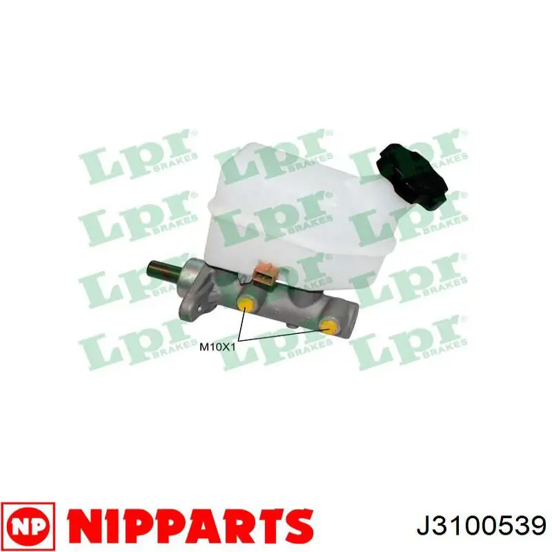 Cilindro mestre do freio Nipparts J3100539 preço, a partir de 71,18 USD