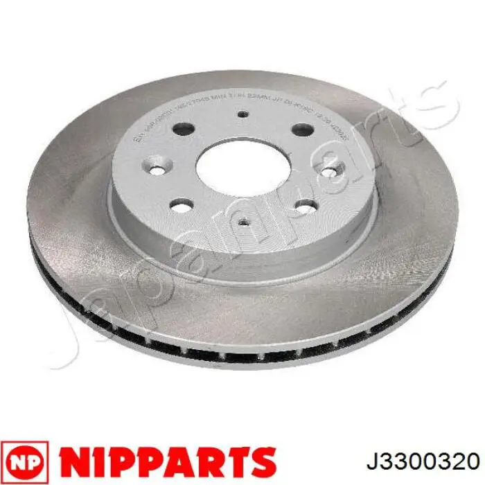 Compre J3300320 Nipparts Disco do freio dianteiro