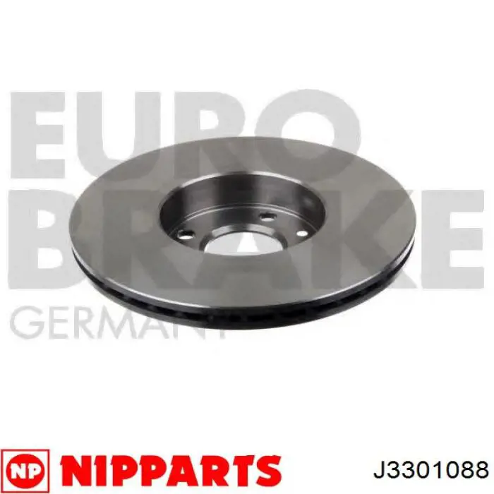 Compre J3301088 Nipparts Disco do freio dianteiro