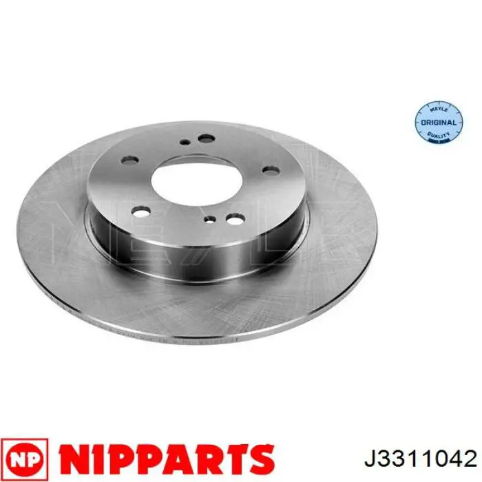 Disco do freio traseiro Nipparts J3311042 preço, a partir de 42,30 USD