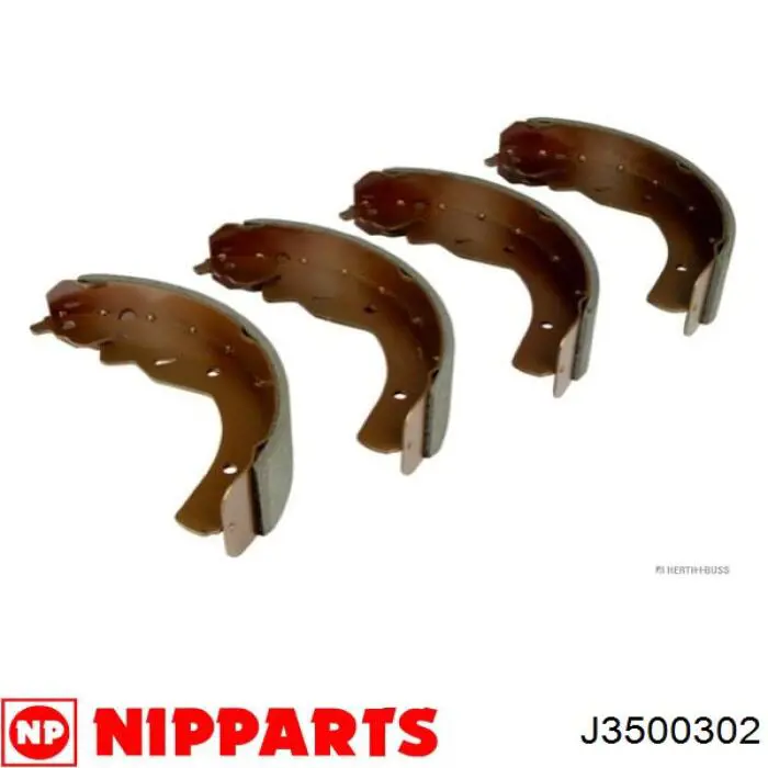 Compre PLB008 Parts-Mall Sapatas do freio traseiras de tambor