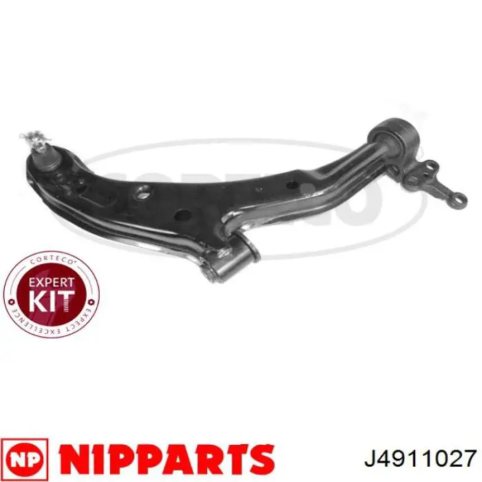 Compre J4911027 Nipparts Braço oscilante inferior direito de suspensão dianteira