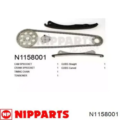 Compre 95518770 General Motors Cadeia do mecanismo de distribuição de gás, kit