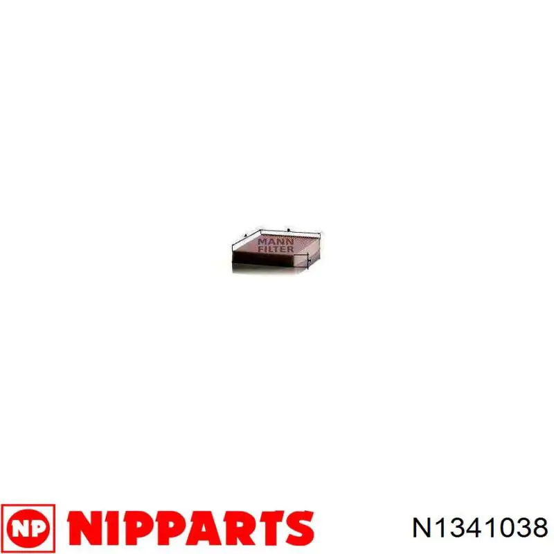 Filtro de salão Nipparts N1341038 preço, a partir de 11,01 USD