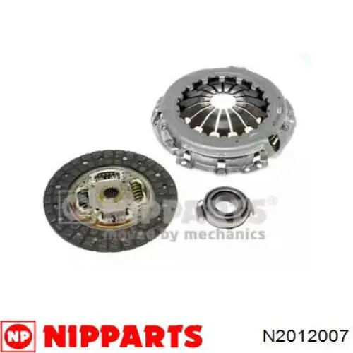 Compre N2012007 Nipparts Kit de embraiagem (3 peças)