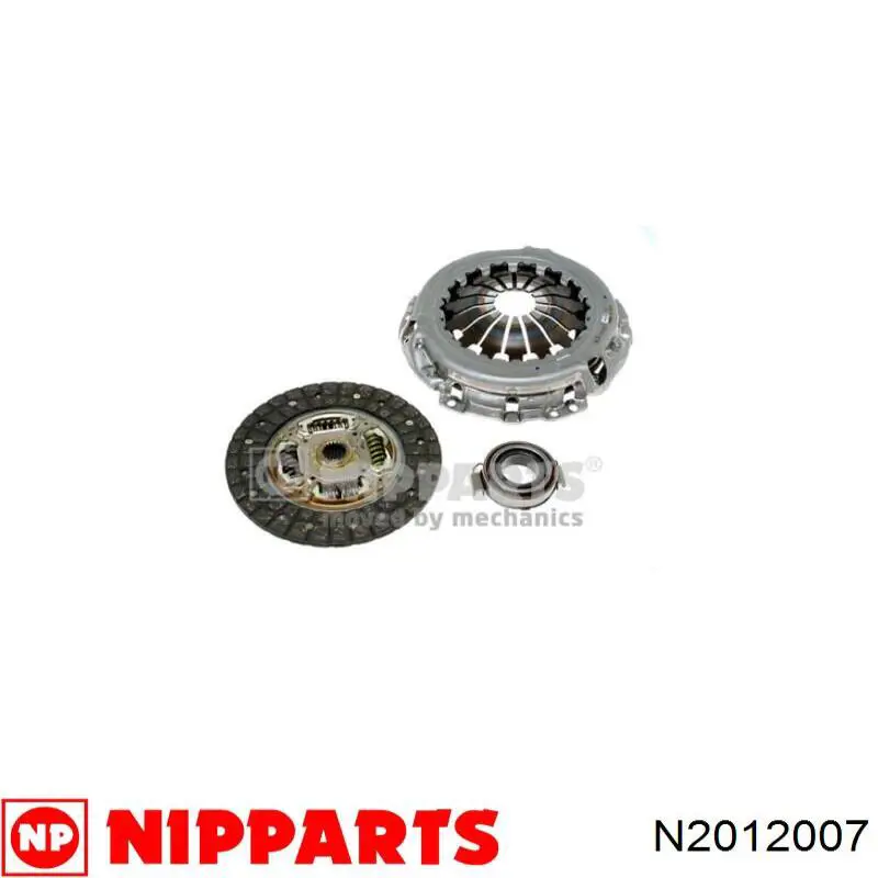 Kit de embraiagem (3 peças) Nipparts N2012007 preço, a partir de 181,47 USD