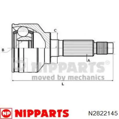 Junta homocinética externa dianteira Toyota 4346080035 preço, a partir de 55,45 USD