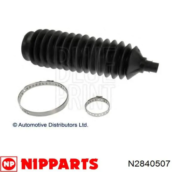 Bota de proteção do mecanismo de direção (de cremalheira) KI101DUSTER MSG