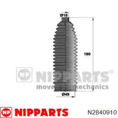 Compre 84122 GKN-Spidan Bota de proteção do mecanismo de direção (de cremalheira)