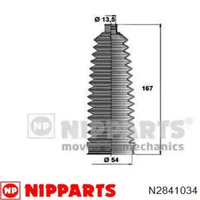 Compre 84213 GKN-Spidan Bota de proteção do mecanismo de direção (de cremalheira)