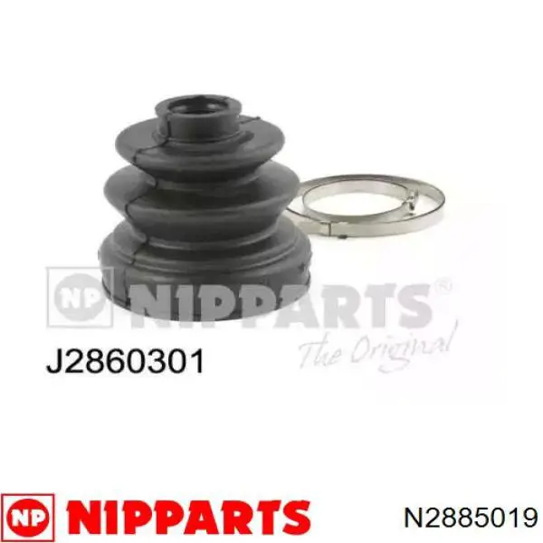 Compre N2885019 Nipparts Bota de proteção interna de junta homocinética do semieixo dianteiro