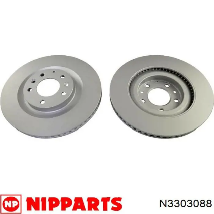 Compre N3303088 Nipparts Disco do freio dianteiro