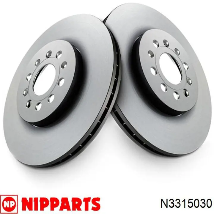 Compre N3315030 Nipparts Disco do freio traseiro