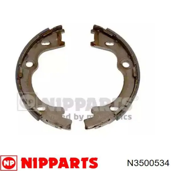 Sapatas do freio de estacionamento Nipparts N3500534 preço, a partir de 28,75 USD