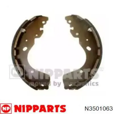 Sapatas do freio traseiras de tambor Nipparts N3501063 preço, a partir de 78,69 USD