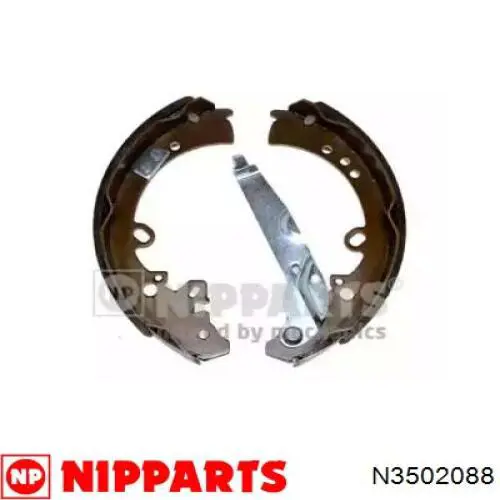 Sapatas do freio traseiras de tambor Nipparts N3502088 preço, a partir de 75,99 USD