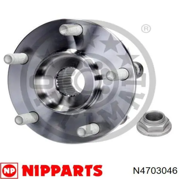 Cubo dianteiro Nipparts N4703046 preço, a partir de 72,95 USD