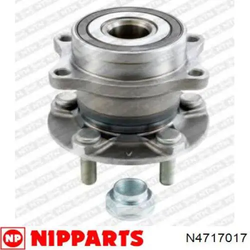 Cubo traseiro Nipparts N4717017 preço, a partir de 91,37 USD