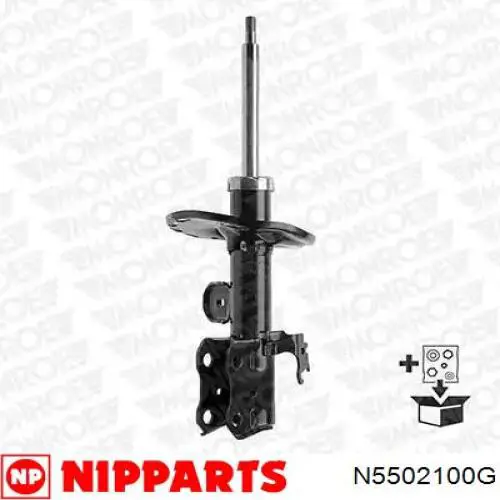 Amortecedor dianteiro esquerdo Masuma G9243 preço, a partir de 104,42 USD