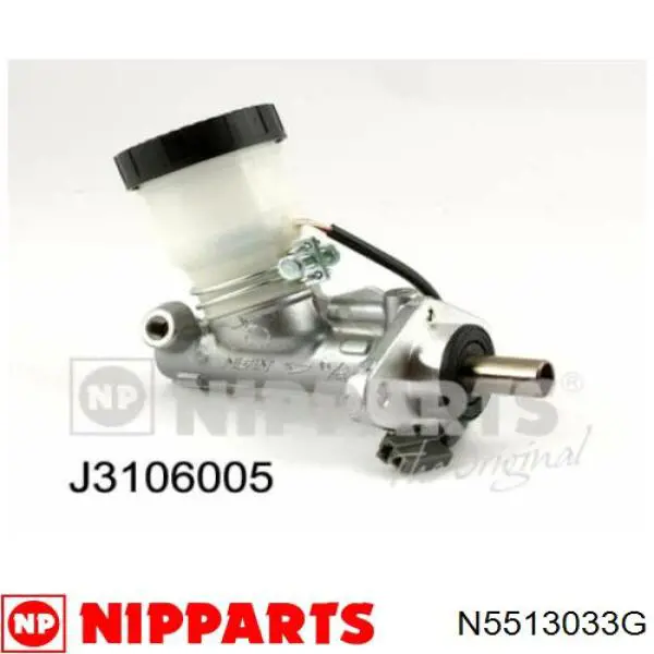 Compre N5513033G Nipparts Amortecedor dianteiro direito