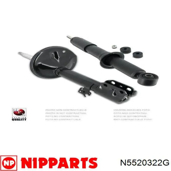 Compre RS314944 Raiso Amortecedor traseiro