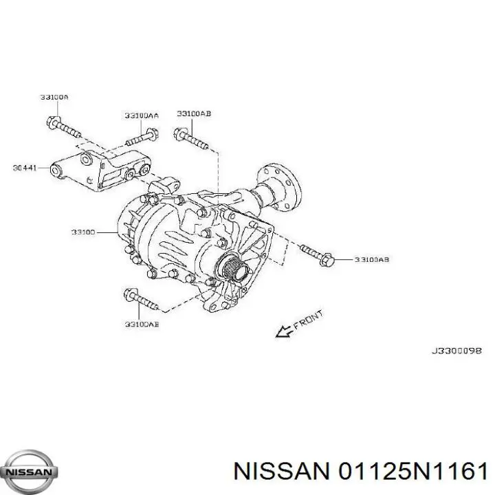 01125N1161 Nissan/Infiniti 