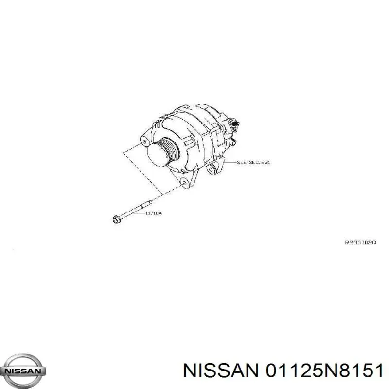 01125N8151 Nissan/Infiniti 