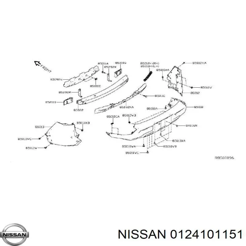 0124101151 Nissan/Infiniti 